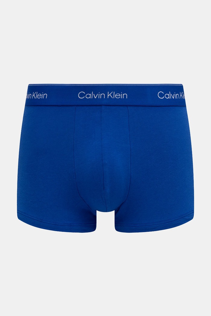 Calvin Klein Underwear bokserki męskie bawełniane z elastanem 5-pack LV00NB4390 niebieski