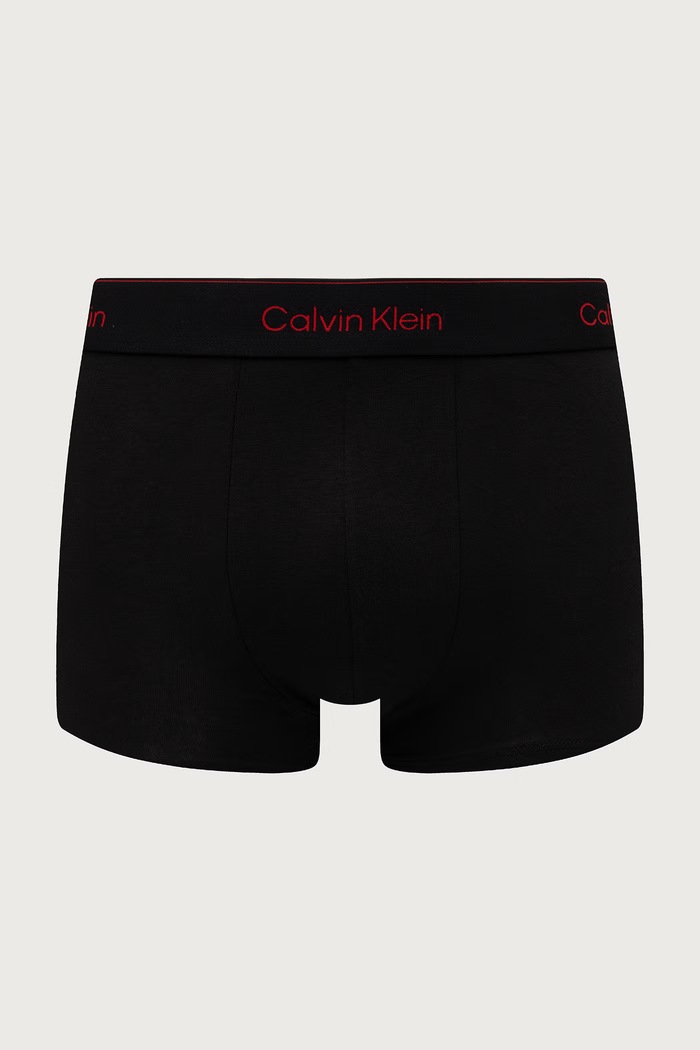 Bokserki męskie bawełniane z elastanem 5-pack Calvin Klein Underwear LV00NB4390 czarny