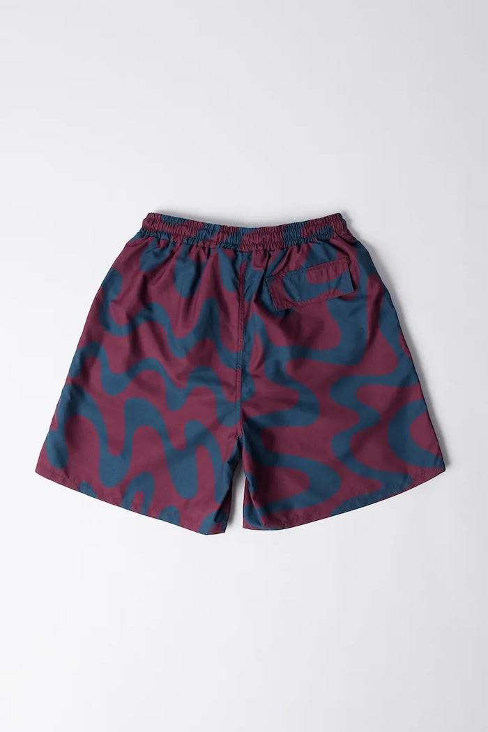 Kraťasy by Parra Splashed 53535. červená SS25