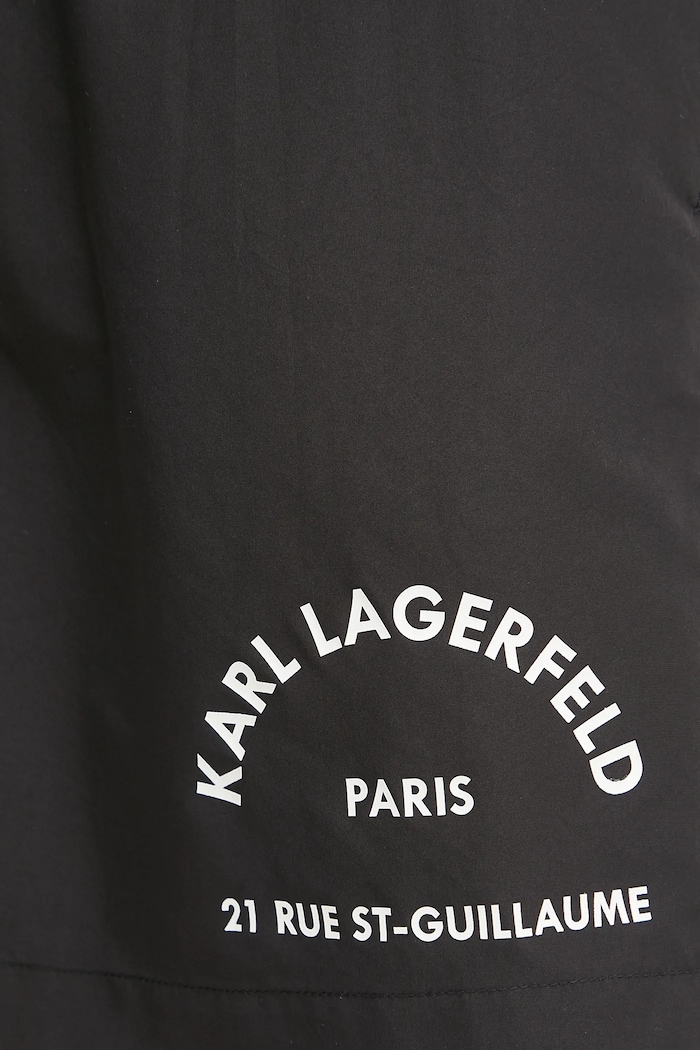 Plavkové šortky Karl Lagerfeld čierna A1M46082