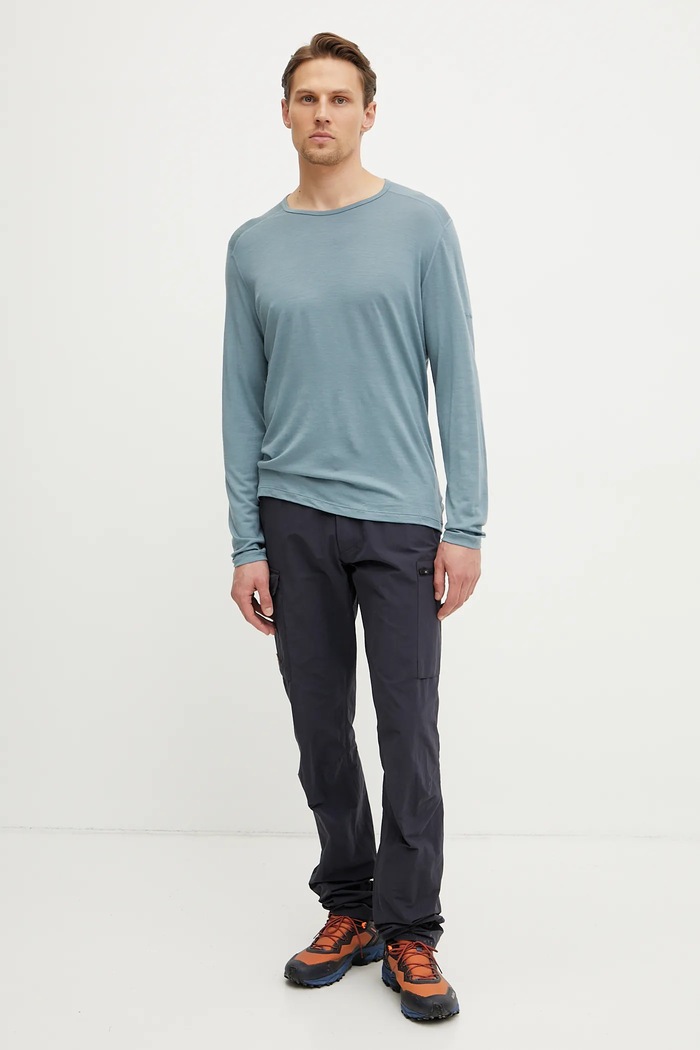 Funkcionalna majica dugih rukava Icebreaker Merino 200 Oasis IB1043650A51 plava SS25