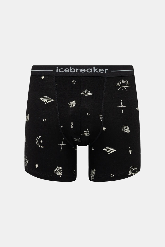 Icebreaker bielizna funkcyjna Anatomica Planet friendly czarny IB0A57731241