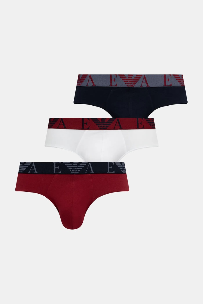 Slip gaćice Emporio Armani Underwear 3-pack crvena EM000258.AF10778