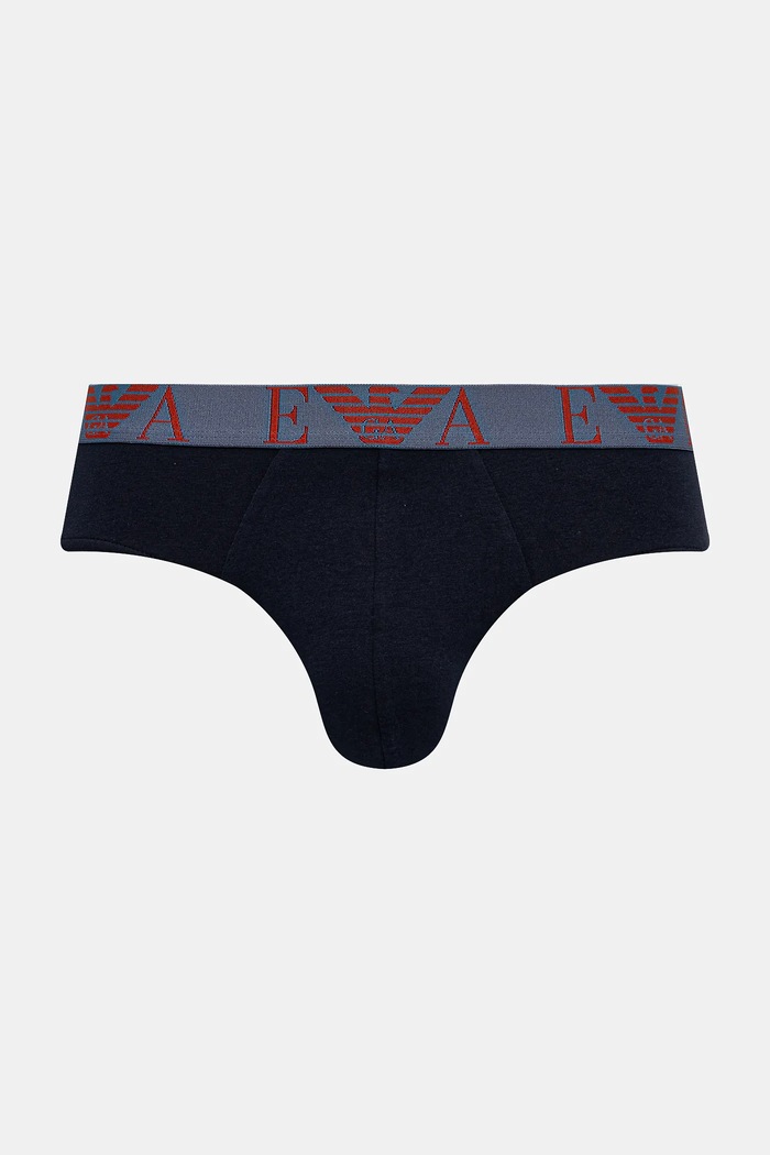 Slipy 3-pack Emporio Armani Underwear EM000258.AF10778 niebieski