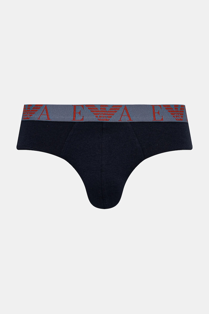 Slipy 3-pack Emporio Armani Underwear EM000258.AF10778 niebieski