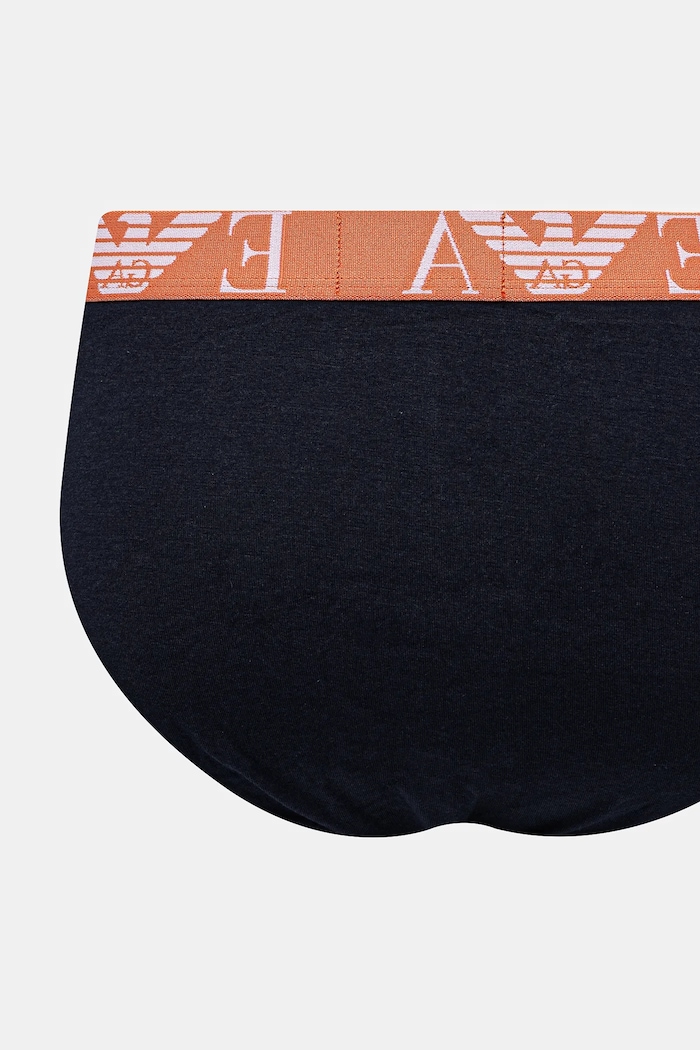 Emporio Armani Underwear slipy 3-pack EM000258.AF10778 granatowy