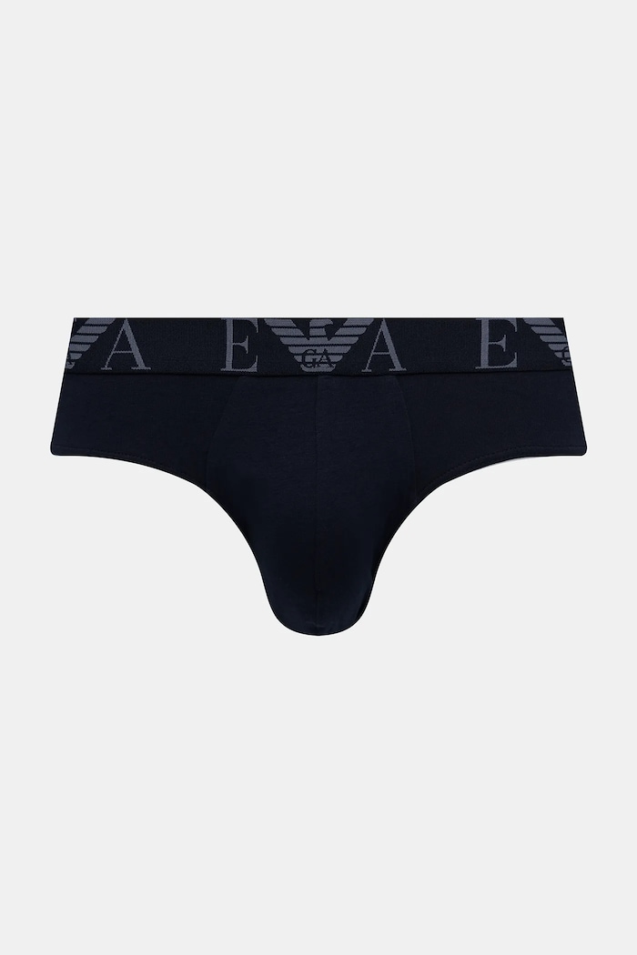 Slip gaćice Emporio Armani Underwear 3-pack EM000258.AF10778 mornarsko plava SS25
