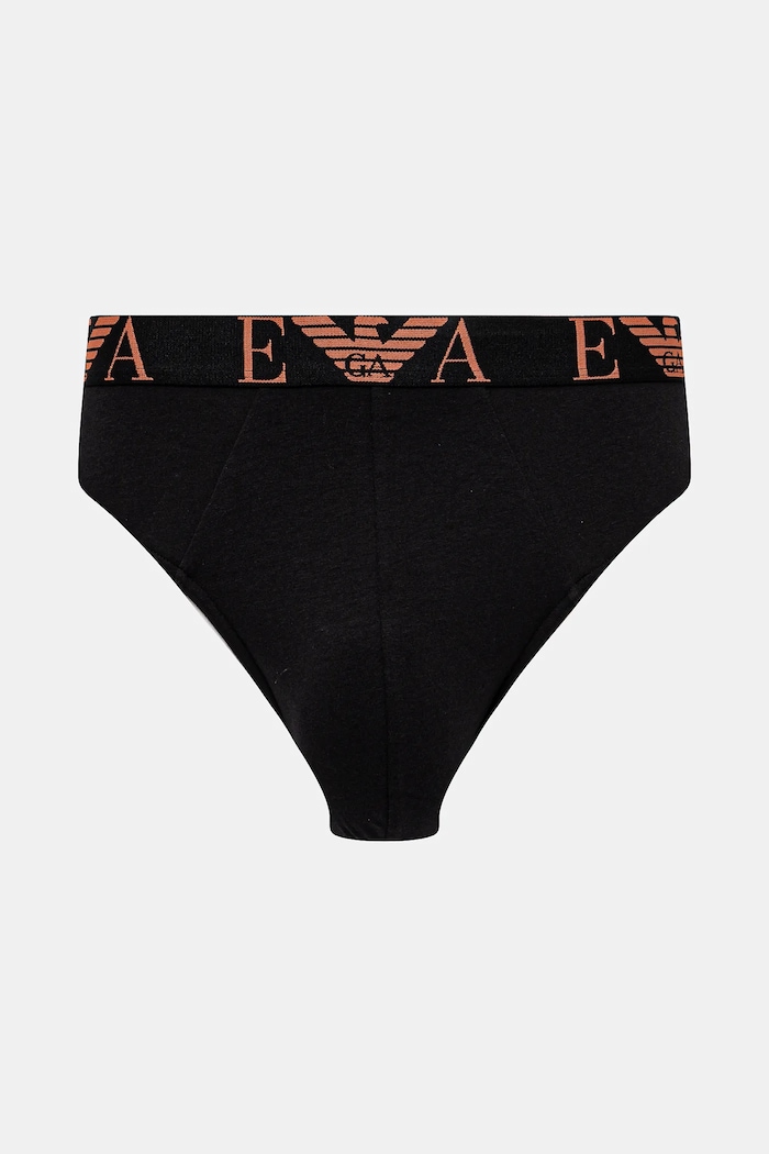 Slip gaćice Emporio Armani Underwear 3-pack EM000258.AF10778 crna SS25