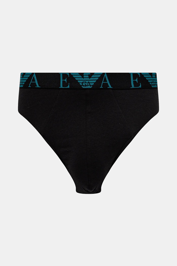 Odjeća Slip gaćice Emporio Armani Underwear 3-pack EM000258.AF10778 crna