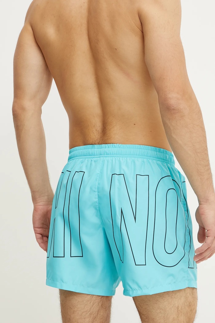 Ρούχα Μαγιό Moschino Underwear 4224.9301 τιρκουάζ