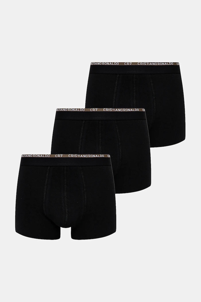 CR7 Cristiano Ronaldo bokserki 3-pack dzianina czarny 8100.4900.2763