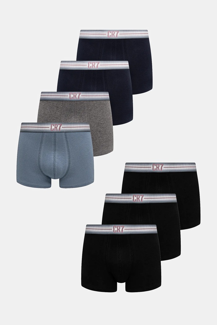 CR7 Cristiano Ronaldo bokserki 7-pack dzianina multicolor 8127.4900.2807