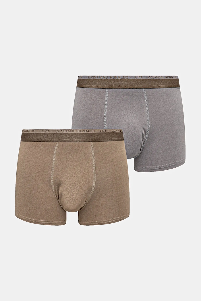 CR7 Cristiano Ronaldo boxeralsó 2 db sima barna 8502.49.455
