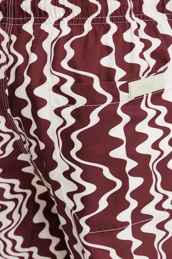 OAS pantaloncini da bagno granata 5001.336