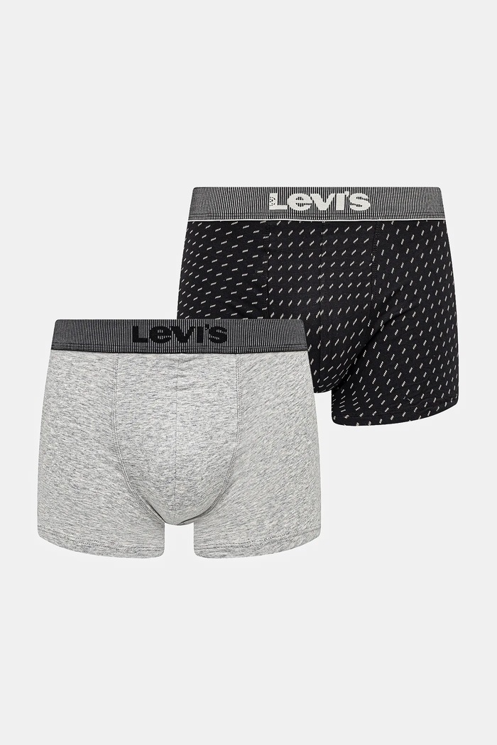 Levi's bokserki 2-pack dzianina szary 37149.1102