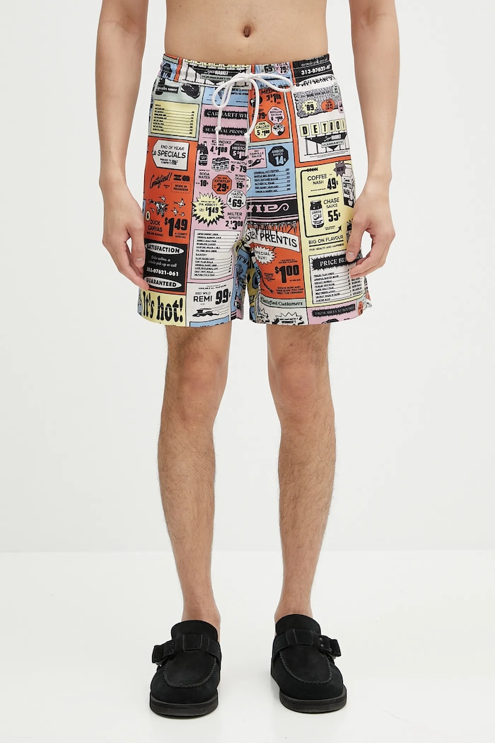 Σορτς Carhartt WIP Slater Swim Trunks πολύχρωμο I035063.2UDXX