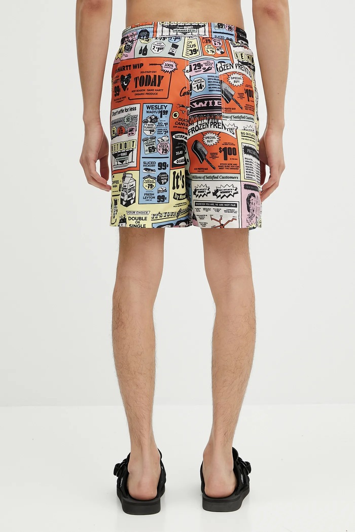 Ρούχα Σορτς Carhartt WIP Slater Swim Trunks I035063.2UDXX πολύχρωμο
