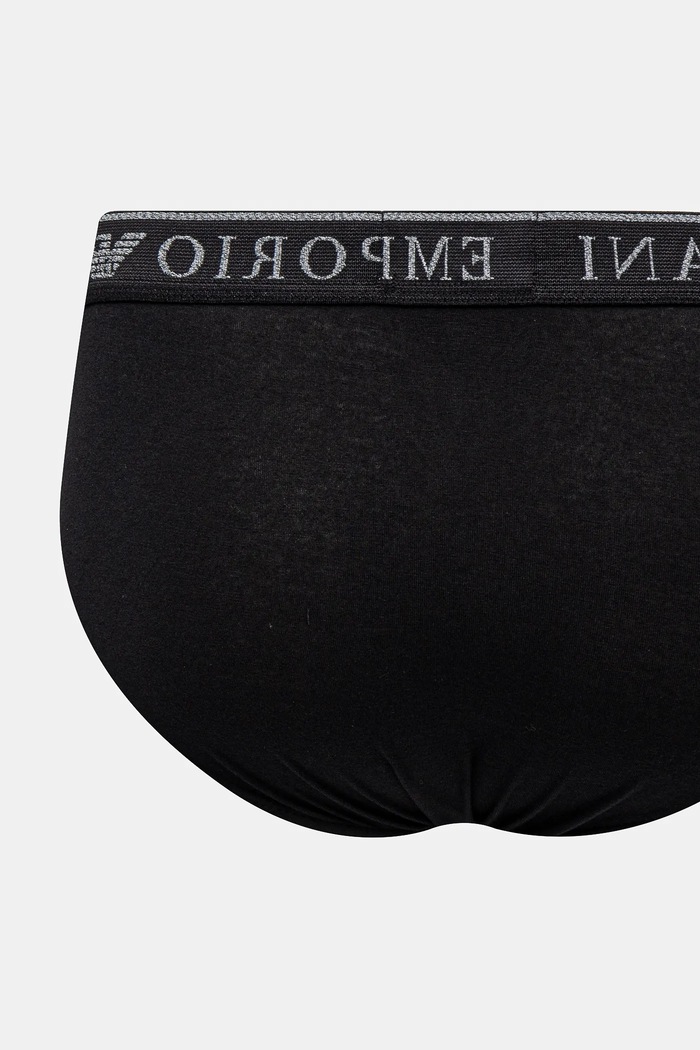 Slip gaćice Emporio Armani Underwear 2-pack EM000251.AF10776 crna