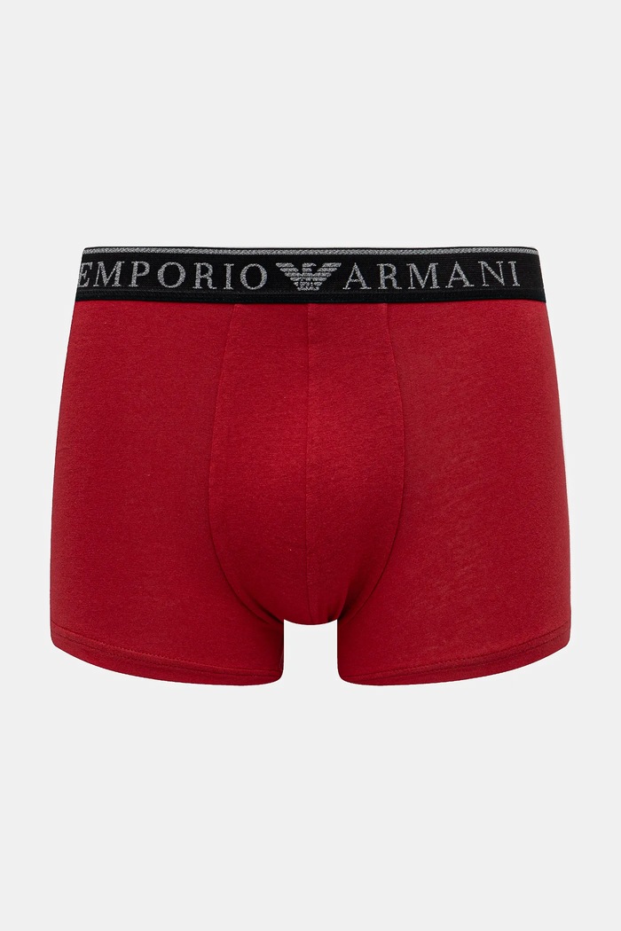 Odjeća Bokserice Emporio Armani Underwear 2-pack EM000252.AF10776 siva