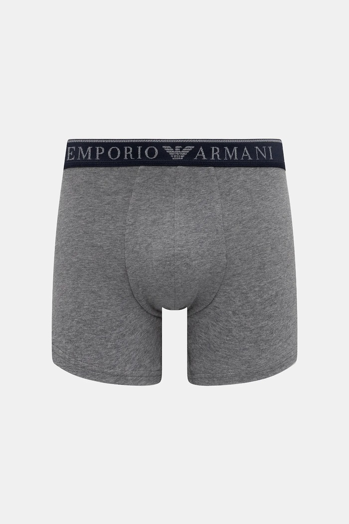Oblečenie Boxerky Emporio Armani Underwear 2-pak EM000252.AF10776 sivá
