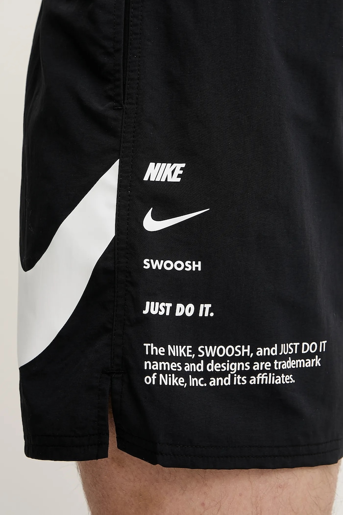 Îmbrăcăminte Nike pantaloni scurți de baie pentru bărbați NESSF508 negru