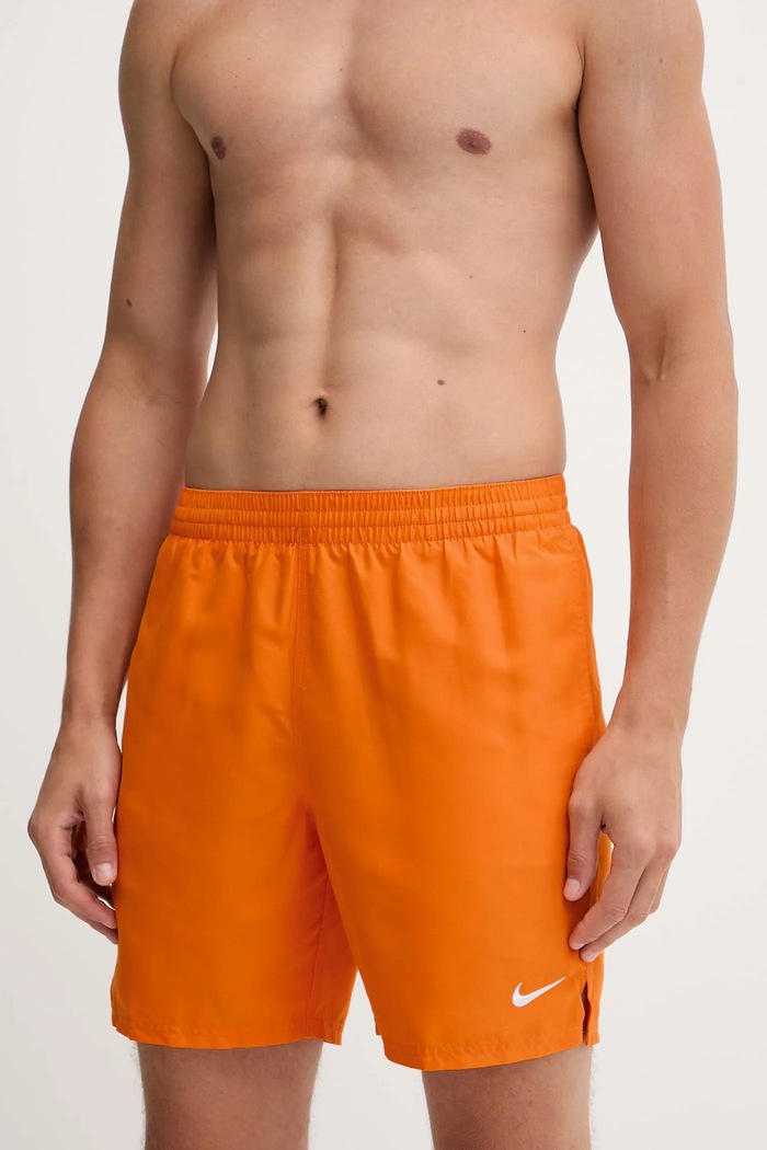 Nike plavecké šortky pánske NESSF559 oranžová SS26