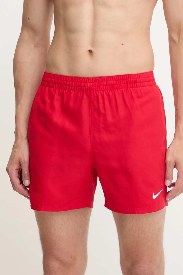 Nike koupací šortky pánské Planet friendly červená NESSF560