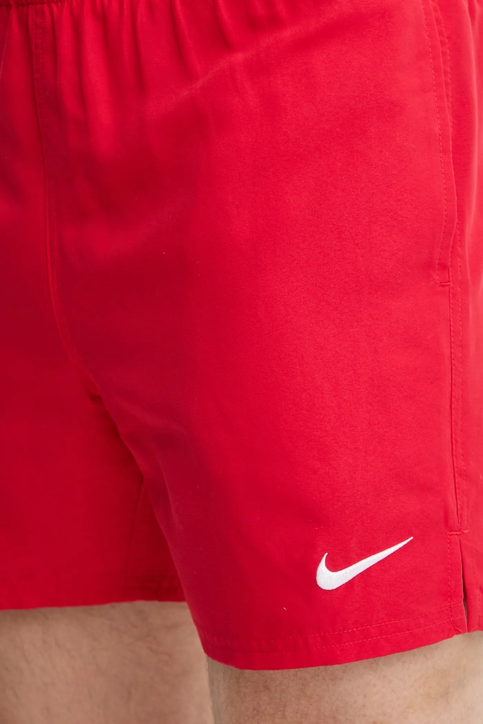 Nike koupací šortky pánské červená NESSF560