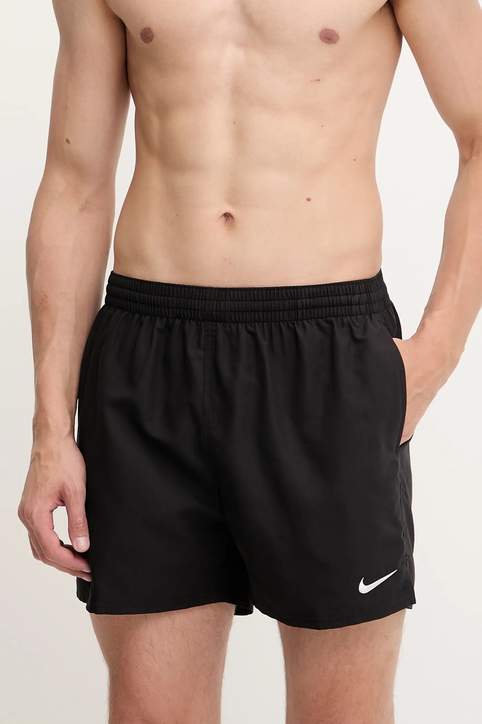 Nike pantaloni scurți de baie bărbătești Planet friendly negru NESSF560