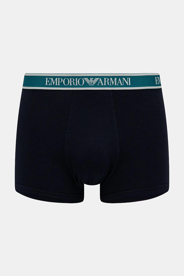 Emporio Armani Underwear bokserki 3-pack EM000370.AF10779 niebieski SS25