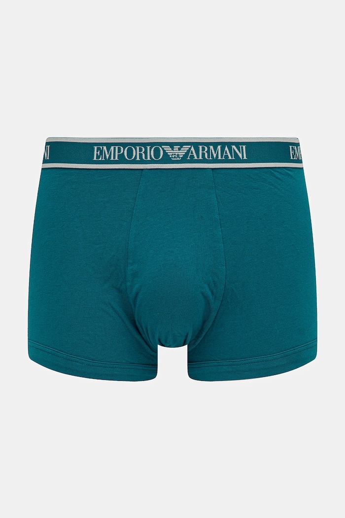 Emporio Armani Underwear bokserki 3-pack niebieski EM000370.AF10779