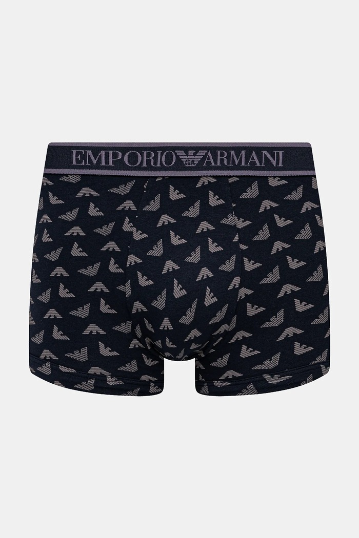 Odzież Emporio Armani Underwear bokserki 3-pack EM000370.AF10779 granatowy