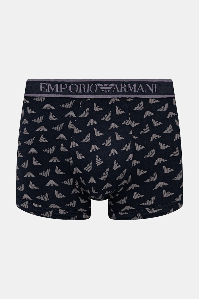 Odzież Emporio Armani Underwear bokserki 3-pack EM000370.AF10779 granatowy