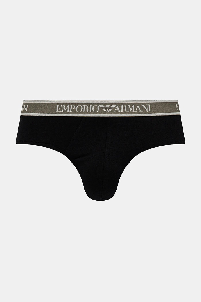 Emporio Armani Underwear slipy 3-pack EM000369.AF10779 czarny SS25