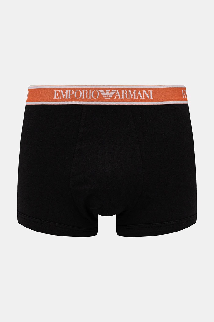 Ρούχα Μποξεράκια Emporio Armani Underwear 3-pack EM000259.AF10779 μαύρο
