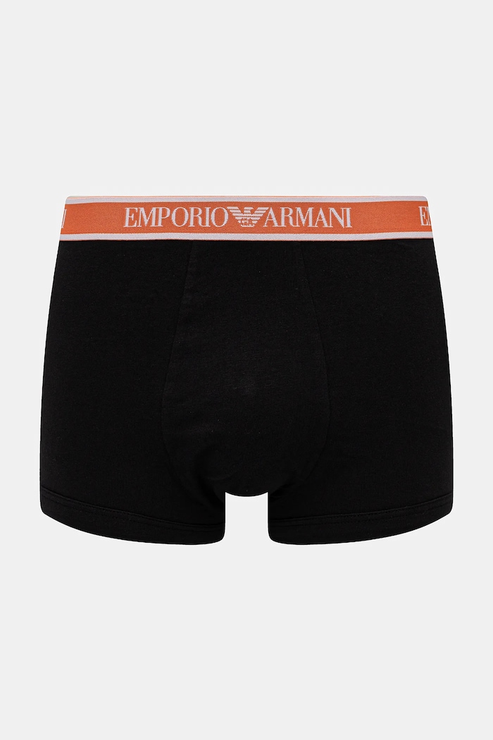Ρούχα Μποξεράκια Emporio Armani Underwear 3-pack EM000259.AF10779 μαύρο