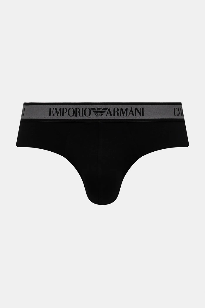 Oblečenie Slipy Emporio Armani Underwear 3-pak EM000258.AF10779 čierna