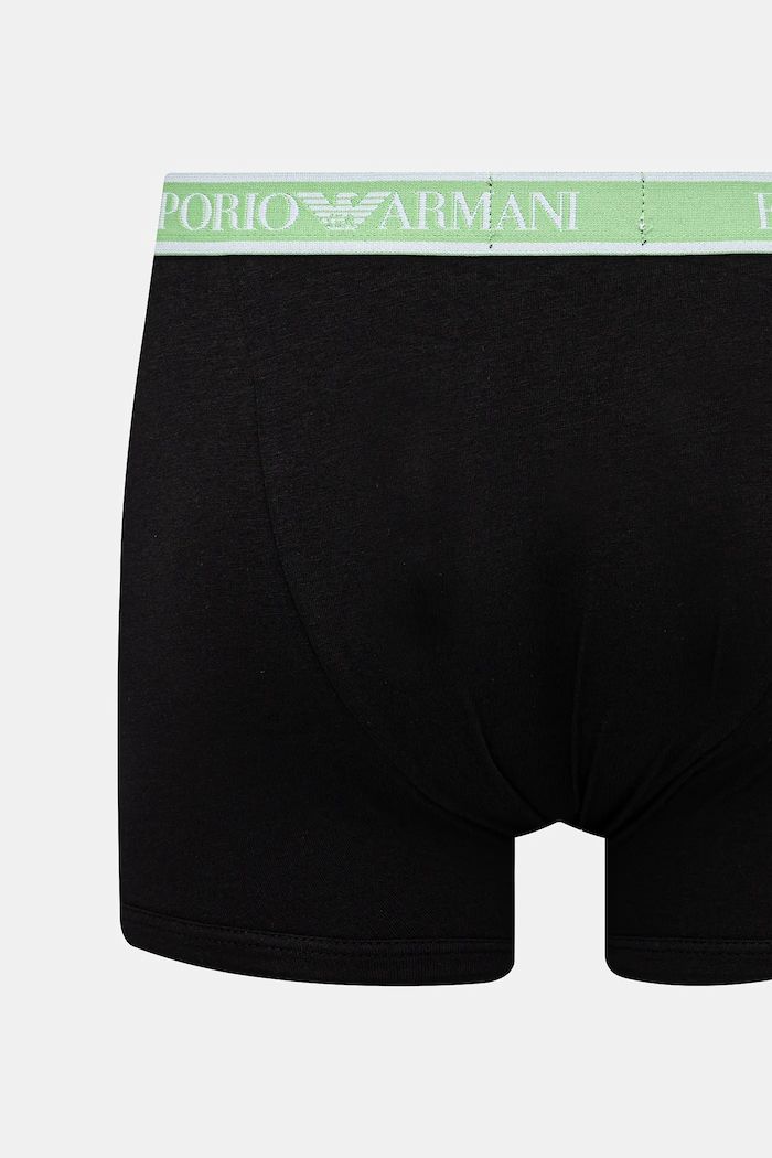 Boxerky Emporio Armani Underwear 3-pak EM000261.AF10779 čierna