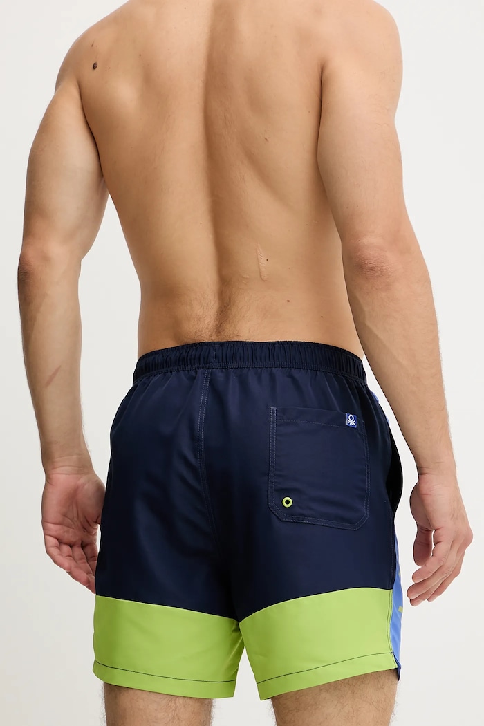 United Colors of Benetton pantaloni scurți de baie 5JD06X00U bleumarin SS25