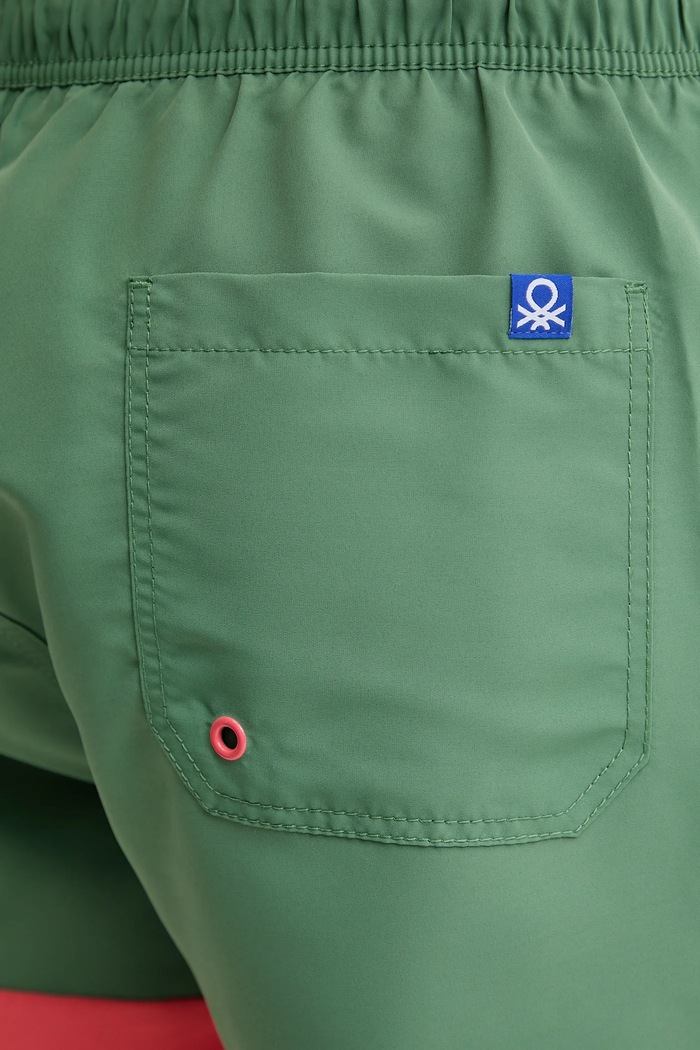 United Colors of Benetton pantaloni scurți de baie verde 5JD06X00U