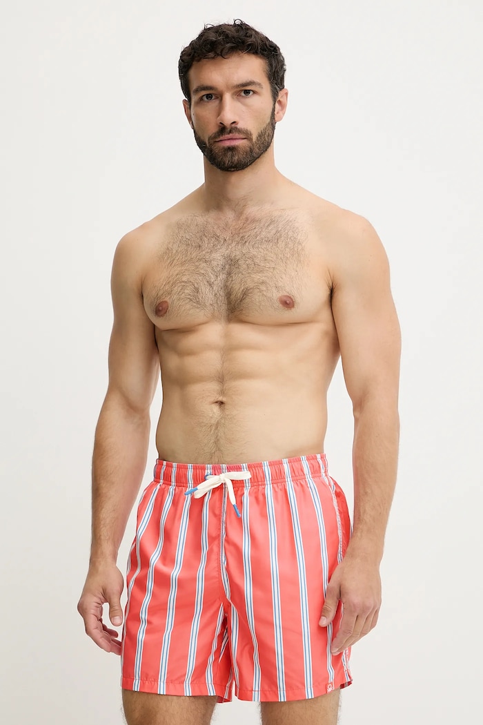 United Colors of Benetton pantaloni scurți de baie Planet friendly portocaliu 5S486X00W
