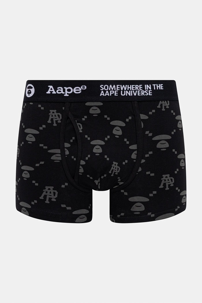 AAPE boxer shorts Main boxer briefs black AAPUWM5297XXN