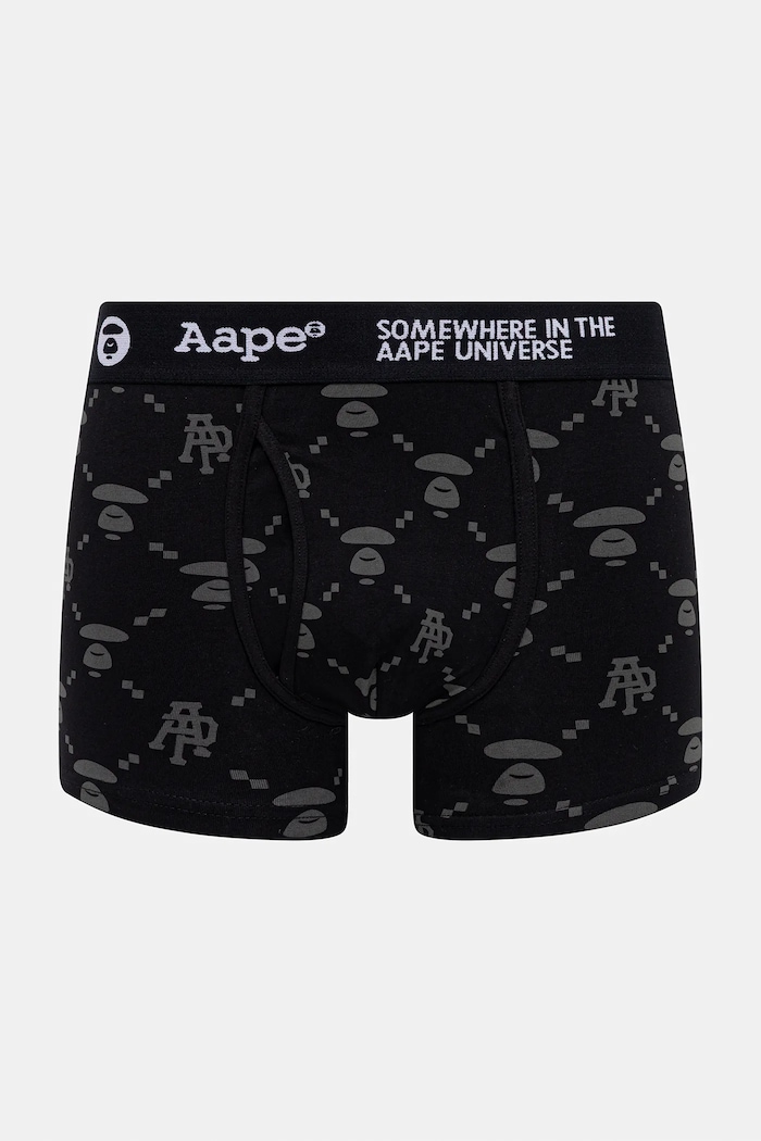 AAPE boxer shorts Main boxer briefs black AAPUWM5297XXN