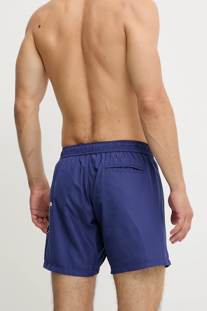Philipp Plein pantaloni scurți de baie PM25MBM01 bleumarin SS25