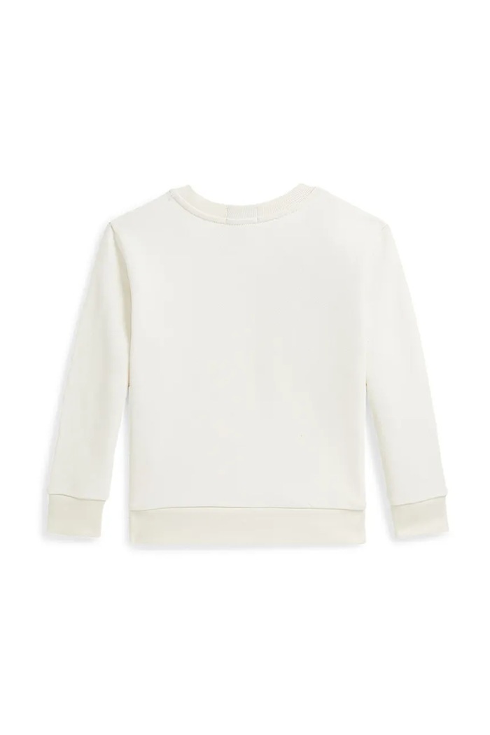 CHLAPEC Dětská bavlněná mikina Polo Ralph Lauren 322961412001 béžová