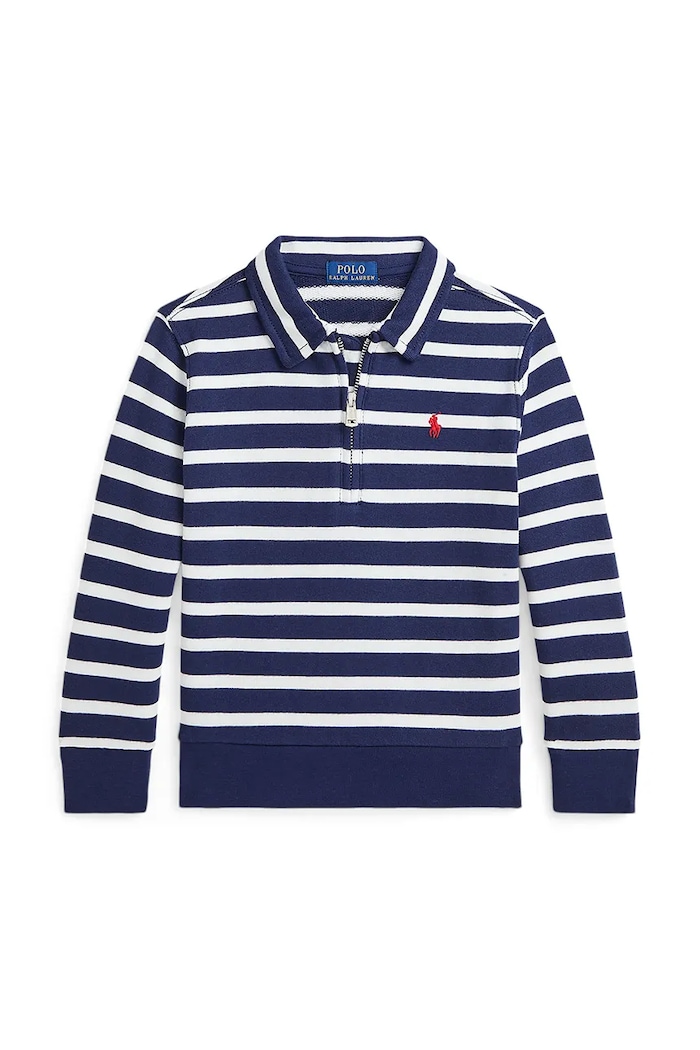 Polo Ralph Lauren bluza bawełniana dziecięca pozostałe granatowy 322958182001