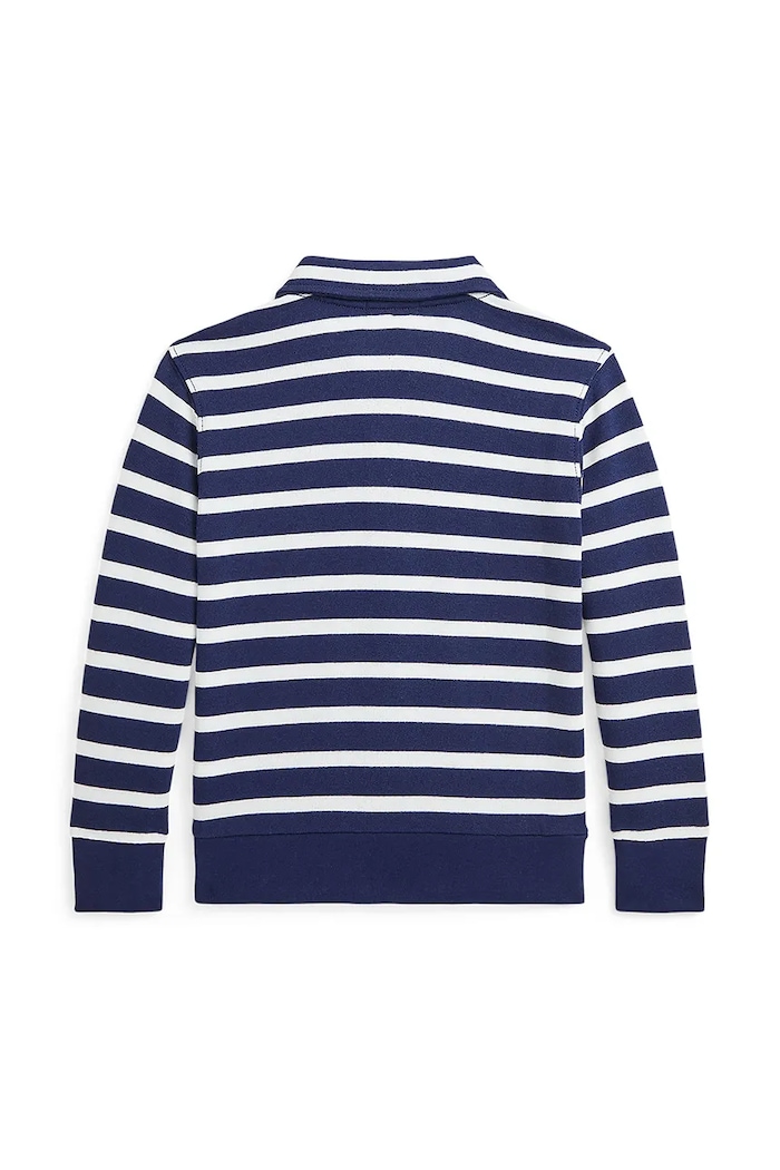 Polo Ralph Lauren bluza bawełniana dziecięca 322958182001 granatowy SS25