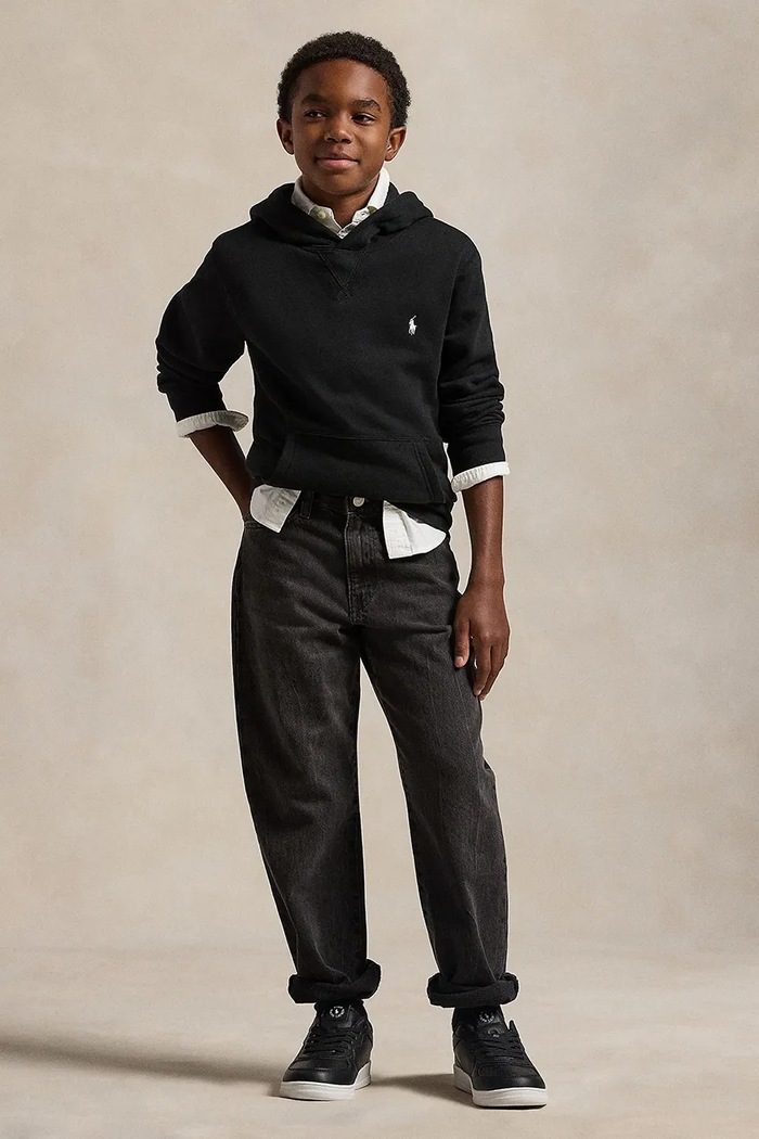 Детски суичър Polo Ralph Lauren черен 323749954035