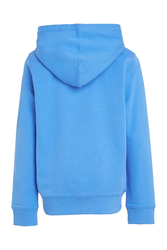 Chłopiec Calvin Klein Jeans bluza bawełniana dziecięca 0 IU0IU00266.128.176.PPYA niebieski