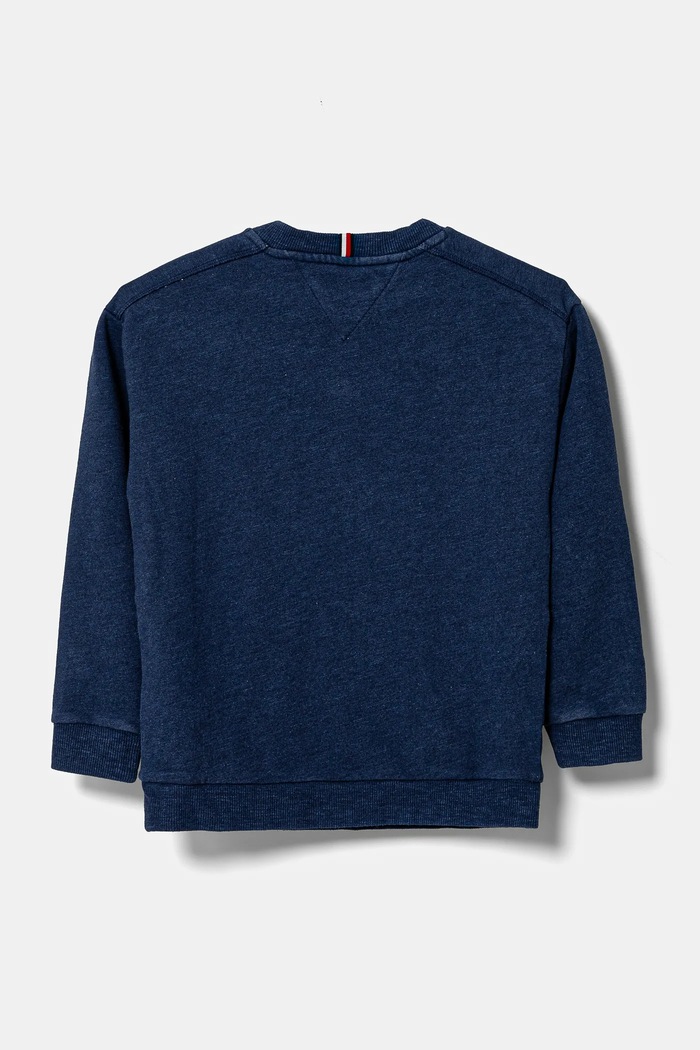 Detská mikina Tommy Hilfiger KB0KB09311.128.176.PPYA modrá SS25